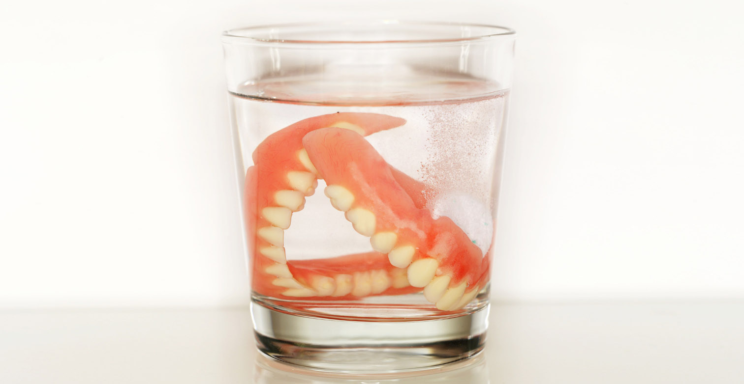 Dentures-in-water